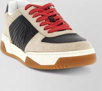 Valentino Garavani sparry sneakers contrast sole perforated toe box