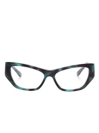 Balenciaga Occhiali cat-eye - Verde