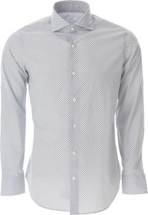 Caliban Stijlvol Casual Overhemd - Heren - Casual Overhemden - Wit - 5XL - Overhemden