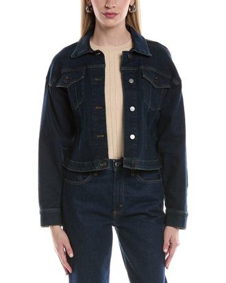 Kenneth Cole Corset Trucker Jacket