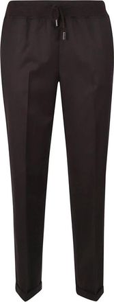 Ql2 Quelledue Parsifal Broeken - Dames - Straight fit broeken - Bruin - M - Wol - Broeken