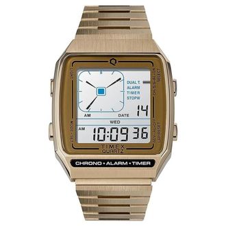 Timex Reissue Quartz Digital Grey Dial Mens Watch TW2U72500