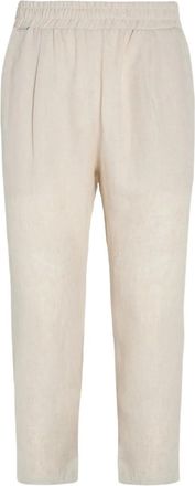 Family Fir$t Milano Pantaloni con vita elasticizzata - Bianco