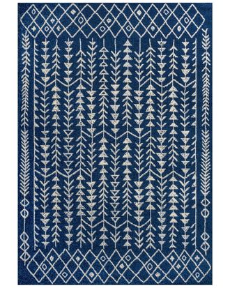 Jonathan Y Designs Ziri Moroccan Geometric Polypropylene Rug