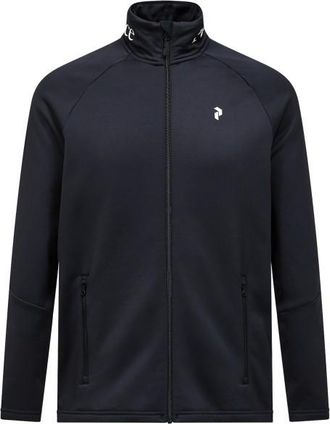 Peak Performance Rider Essentials Zip Jacket Fleecejacke f&uuml;r Herren | schwarz