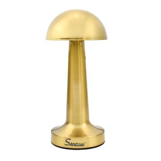 Trade Shop Trade Shop Traesio - Trade Shop - Lampada Da Tavolo Decorativa Led A Fungo Luce Bianca 3 Intensit&agrave; Di Luce Q-tl142