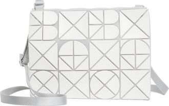 Bao Bao Issey Miyake Font Logo Shoulder Bag in Matte White at Nordstrom