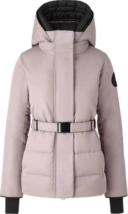 Canada Goose Jassen, Dames, Roze, S, Nylon, Roze Mc Kenna Riemjas