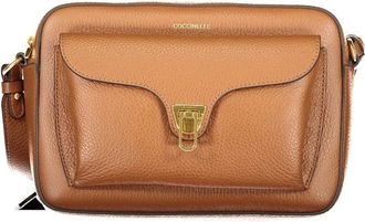 Coccinelle Beat Soft Tas - Dames - Schoudertassen - Bruin - ONE Size - Leer - Tassen