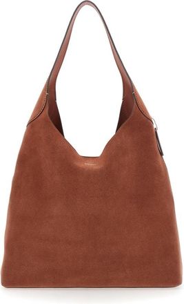 Coach Shoulder Bag Brooklyn With Brown Leather Details For
