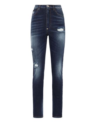 Philipp Plein Super Hoge Taille Jegging