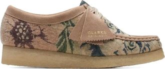 Clarks Stivali Wallabee Beige Floral - Toni neutri