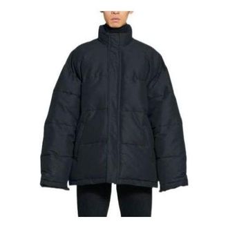 Balenciaga Boxy Puffer Jacket Black 725325TNO091000