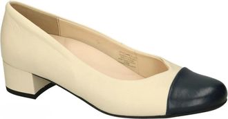 Ara Nizza 2.0 - Dames - Pumps - Beige - 38 1/2 EU - Leer - Schoenen