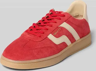 GANT Sneaker aus echtem Leder Modell Cuzmo in Rot, Gr&ouml;&szlig;e 41
