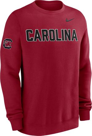 Nike South Carolina Club Nike Mens College Pullover Crew in Red | IW4959-613