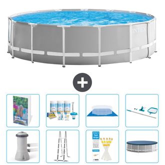 Intex Piscina Prism Frame Redonda - 457x122 Cm - 9-piezas S615