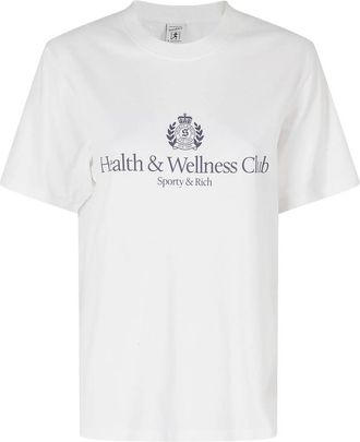 Sporty & Rich Logo-print T-shirt