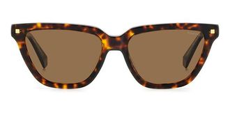 Polaroid PLD 4157/S/X 086/SP Womens Sunglasses Tortoiseshell Size 55