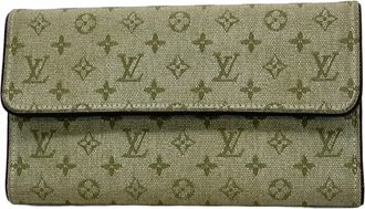 Louis Vuitton Tst Khaki Long Wallet (Tri-Fold) (Pre-Owned)