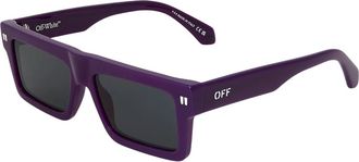 Off-white Off White Chandler rechthoekige zonnebril voor dames (Paars)