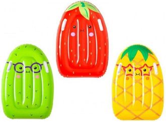 Trade Shop Trade Shop - Tavola Nuoto Surf Tutti Frutti 84x56cm 3 Frutti Assortiti Fragola Kiwi Ananas 42049