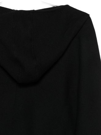 Emporio Armani Wool Twill Scarf - Black