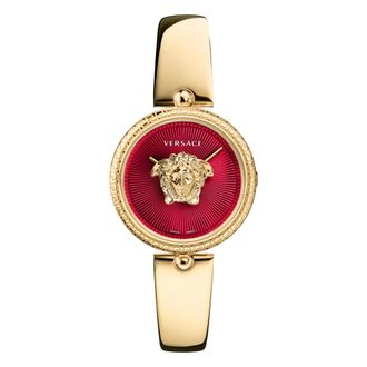 Versace Palazzo Empire Horloge - Dames - Horloges - Geel - ONE Size - Accessoires