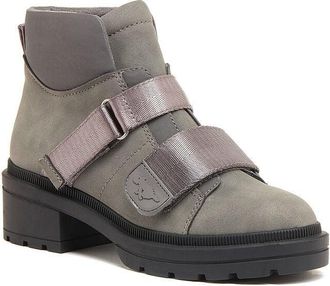 Rocket Dog Ilani ILANIHY-021 Boots Womens Dark Gray Block Heel JOBB1867