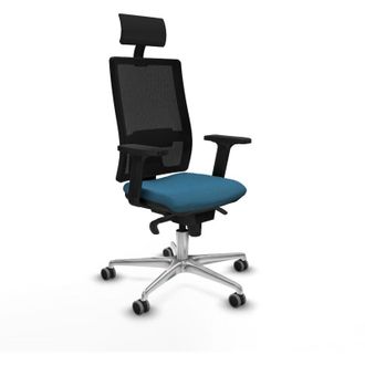 Piqueras y Crespo Piqueras Y Crespo Silla De Oficina Vert P&eacute;trole Confort Ergon&oacute;mico