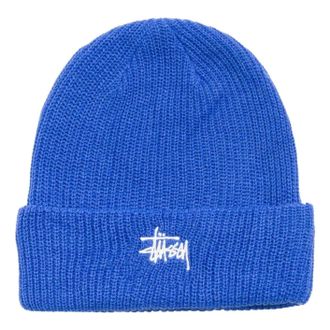 St&uuml;ssy Basic Cuff Beanie True Blue 1321262-TRUB