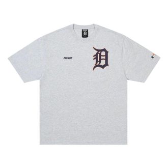 Palace x Detroit Tigers T-Shirt Grey Marl P31ES119