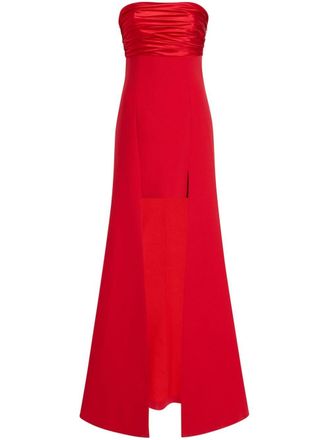 Cinq &agrave; Sept Strapless jurk - Rood