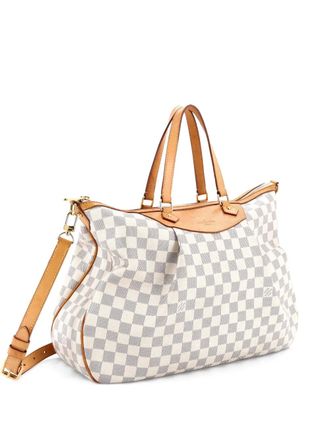 Louis Vuitton Siracusa Handbag Damier GM shoulder bag - Bianco