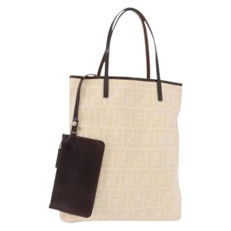 Fendi Pre-owned Vintage Tote Bag - Dames - Pre-owned - Beige - Maat: ONE Size Leer