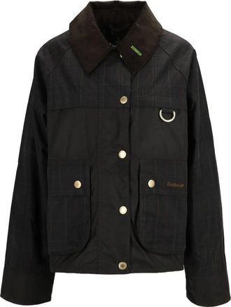 Barbour Tartan Spey Wax Jacket
