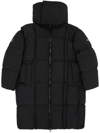 Maison Margiela Donsjas met afneembare capuchon - Zwart