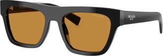 Prada C03S Zonnebrillen - Heren - Zonnebrillen - Zwart - 54 MM - Accessoires