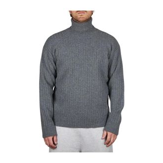 Alpha Studio Dolcevita Ciclista Costa Mix - - Knitwear - Uomo - Grigio - M