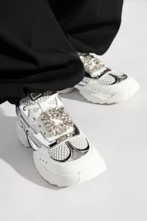 Roger Vivier Sneakers Motor Run, Womens, White