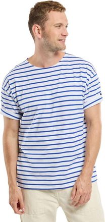 Armor Lux Armor Lux Mens Marini&egrave;re Th&eacute;viec Homme T-Shirt, Blanc (Dw5 Blanc/Etoile Dw5), X-Small