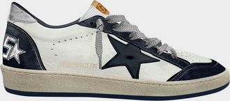 Golden Goose Men & apos;s Ball Star Leather Low-Top Sneakers