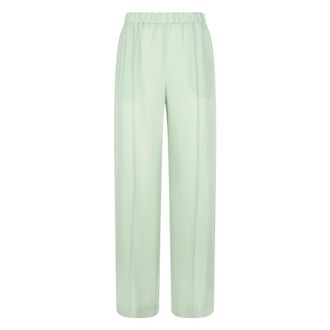 Fabiana Filippi Straight Trousers, female, Green, Size: 2XS Straight Pants