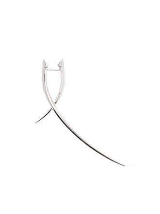 Shaun Leane Sabre Statement crossover single earring - Silver
