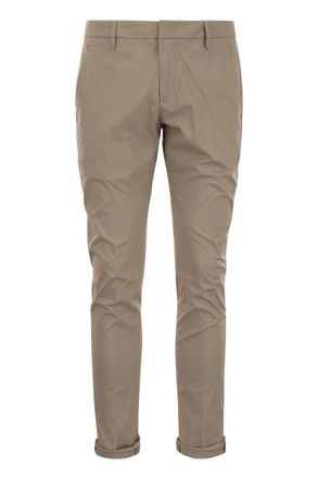 Dondup Gaubert - Slim-Fit Gabardine Trousers