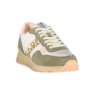 Napapijri Colour-Block Polyester Sneaker - White