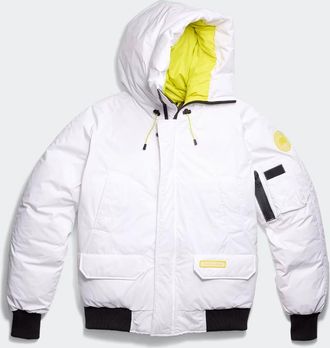 Canada Goose Blouson daviateur Chilliwack - Pop Colour (Hommes, White/Electric Yellow, TG)