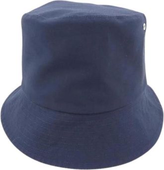 Dior Pre-owned Accessories, female, Blue, Size: ONE SIZE Pre-owned Vintage Cotton Hat