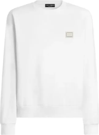 Dolce & Gabbana Uomo, Felpe, Bianco, XL, new