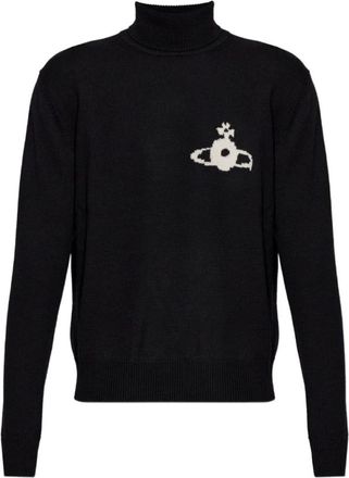 Vivienne Westwood Fisherman Trui - Heren - Truien - Zwart - Maat: M Wol